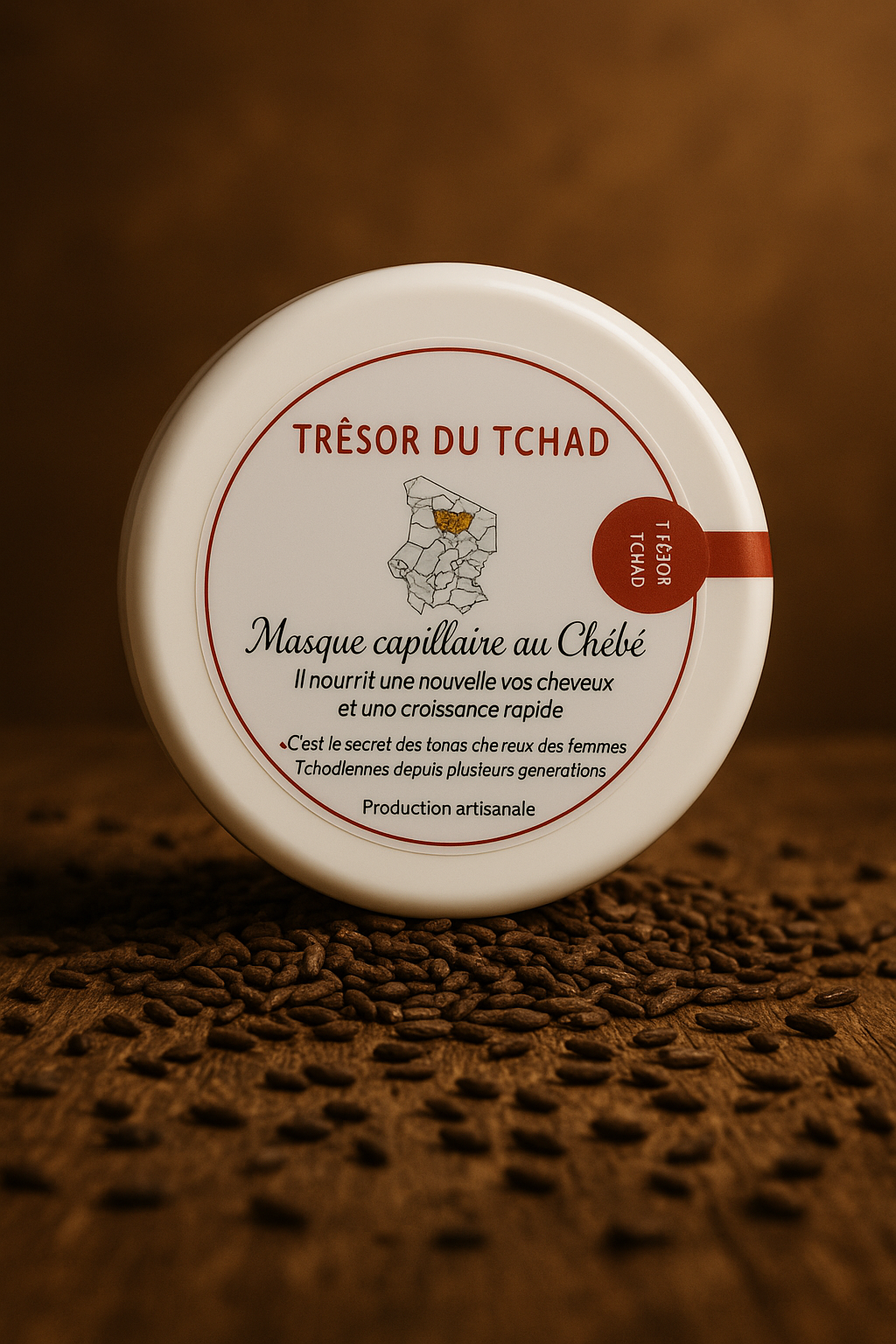 Pommade capillaire au Chébé 250g