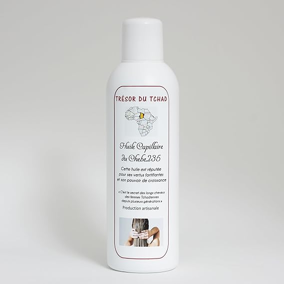 Huile Intense Chébé, Vitamine E & Ricin Noir 200ml